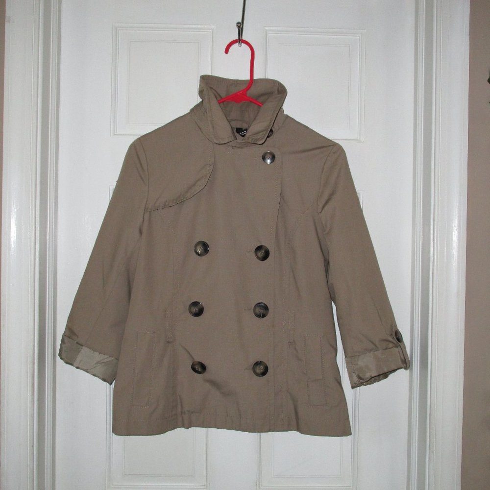 Waist Length Trench Coat